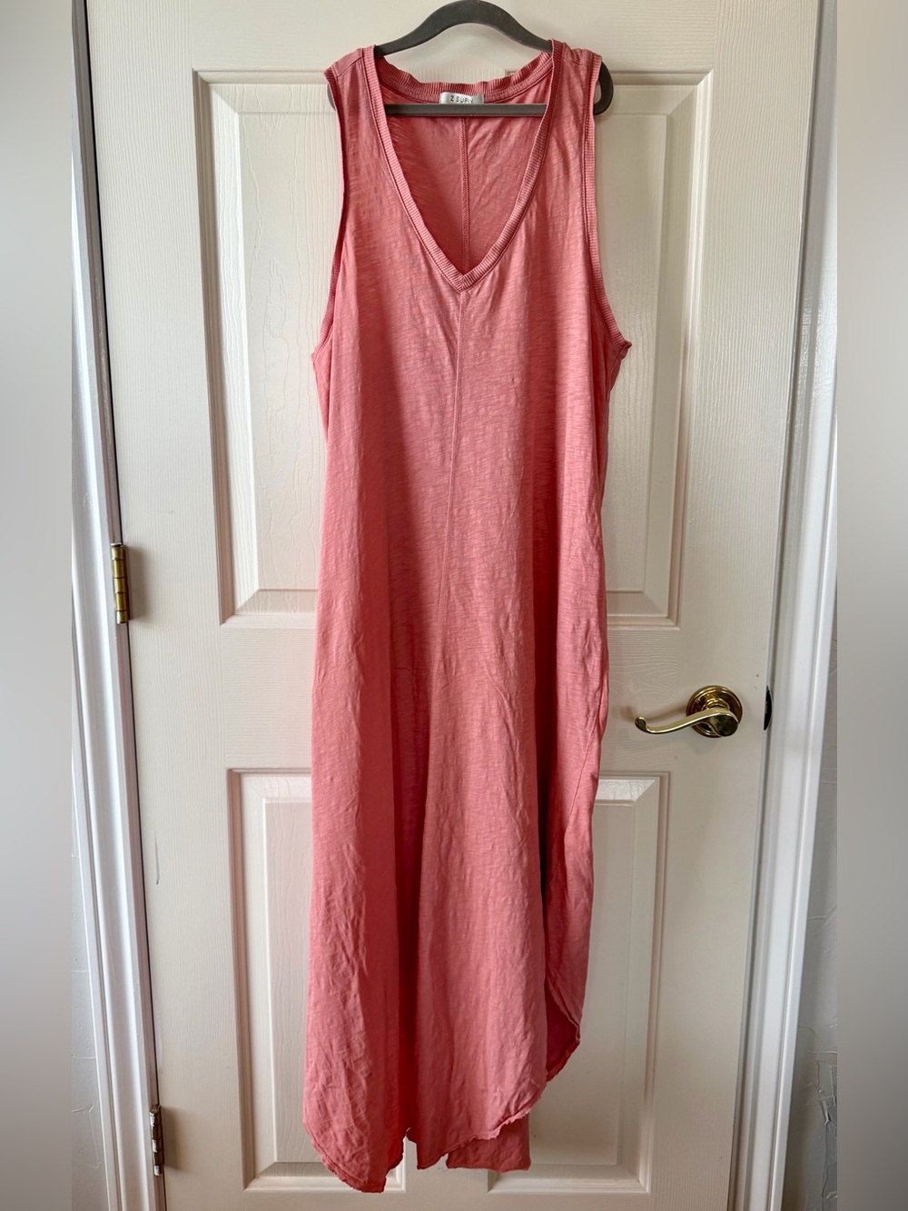 Z Supply Women’s Reverie Midi Tank Dress in Coral Size Medium